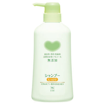 [Japan] Cow's Milk & Lavender Co. cow brand additive-free smoothing shampoo additive-free moisturizing shampoo 500ml