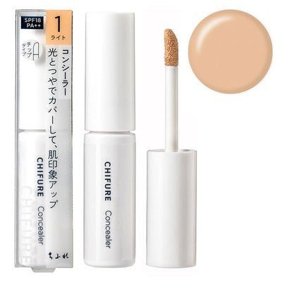 [Japan] CHIFURE Cosmetic Waterproof Concealer SPF18・PA+++ Bright Natural KO