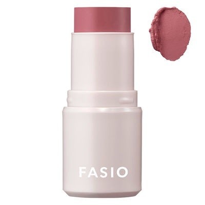 [Japan] FASIO Multi-Functional Makeup Cream Multi-Action Makeup Stick Lipstick Blush Eyeshadow 03 Ms. Pink KOSE