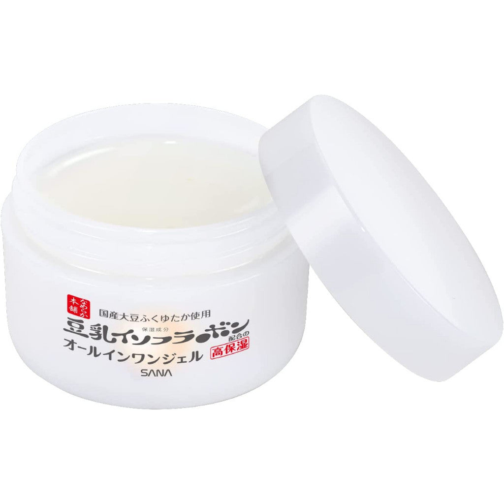 [Japan] SANA 6-in-1 Ultra Moisturizing Gel Cream All in one (Refill Pack) 100g Tokiwa Yakuhin Kogyo NAMERAKA Honten