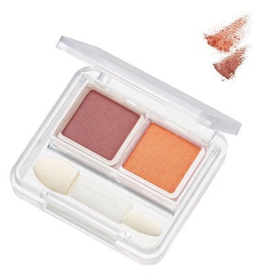 [Japan] CHIFURE Cosmetic Eyeshadow Dual Color High Definition Eyeshadow Matte Eyeshadow Pearlescent Eyeshadow Assorted Colors KO