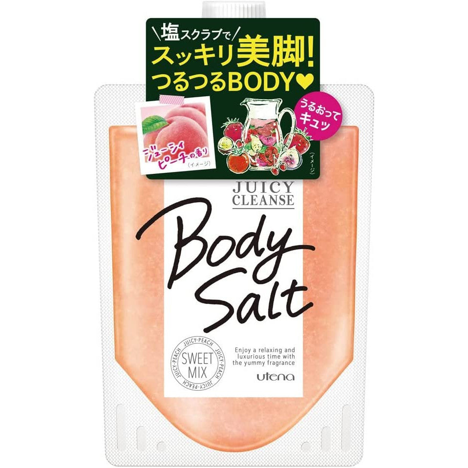 [Japan] utena JUICY CLEANSE Bath Salt Body Scrub 300g