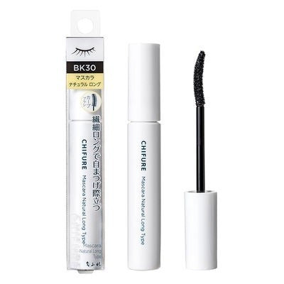 [Japan] CHIFURE Cosmetic Mascara Natural Lengthening Mascara Volumizing Mascara BK30 Black Washable KO