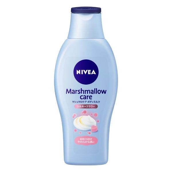 [Japan] NIVEA marshmallow care body lotion, silk and flowers, refreshing citrus scent 200ml Kao