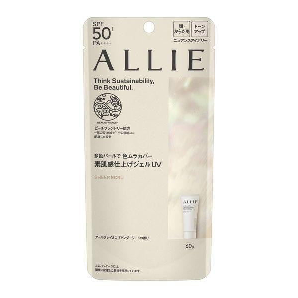 [Japan] ALLIE Sunscreen UV Protective Brightening Gel Pearl Brightening 60g Kanebo