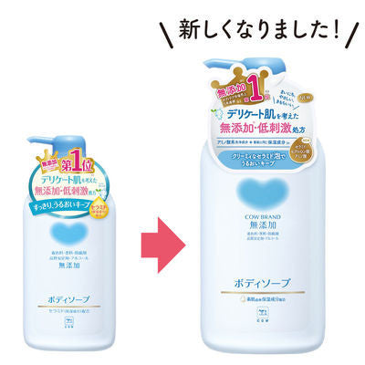 [Japan] Cow's Milk & Alkaline Co. cow brand additive-free body wash Liquid type Foaming type