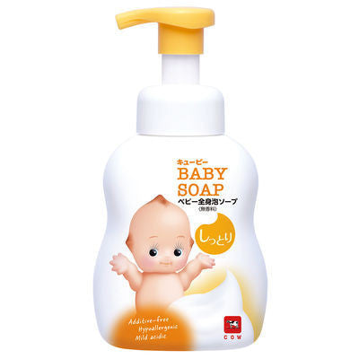 [Japan] Cow's Milk & Alkaline Co. Chubby's Bubbles Bubble Bath & Shower Milk Hypoallergenic Baby Full Body Bubble Milk 400ml