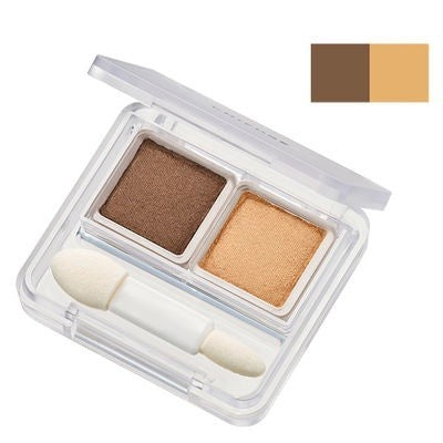 [Japan] CHIFURE Cosmetic Eyeshadow Dual Color High Definition Eyeshadow Matte Eyeshadow Pearlescent Eyeshadow Assorted Colors KO