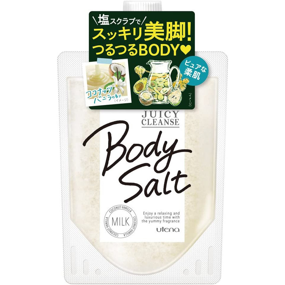 [Japan] utena JUICY CLEANSE Bath Salt Body Scrub 300g