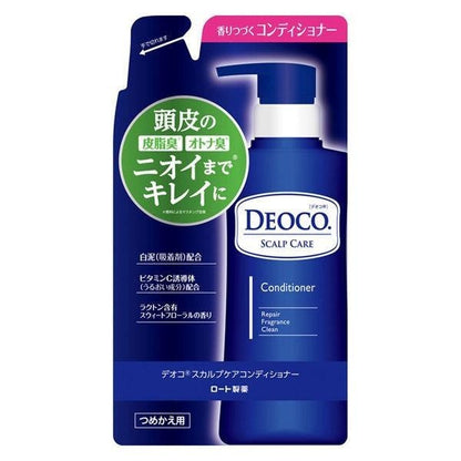 [Japan] DEOCO SCALP CARE Scalp Deodorizing Floral Shampoo / Scalp Deodorizing Floral Conditioner Luton Pharmaceuticals