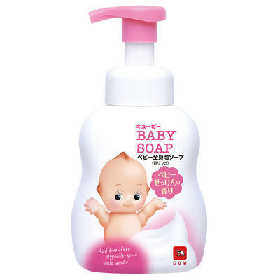 [Japan] Cow's Milk & Alkaline Co. Chubby's Bubbles Bubble Bath & Shower Milk Hypoallergenic Baby Full Body Bubble Milk 400ml