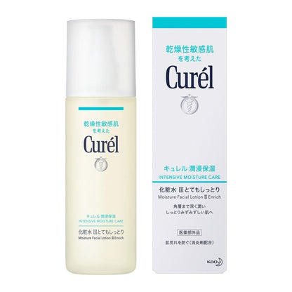 [Japan] KAO Curel Moisturizing Toner I II III No.1 No.2 No.3 150ml