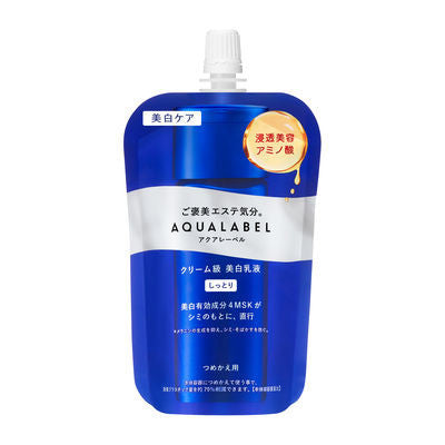 [Japan] Shiseido AQUALABEL High Functionality Moisturizing Lotion with Oil Refill Pack 110ml