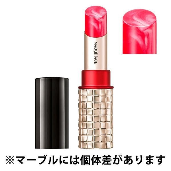 [Japan] MAQuillAGE & Shine Drama Lipstick EX 10 4g Shiseido EX RD433 Shimmering Strawberry