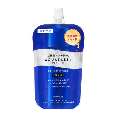 [Japan] Shiseido AQUALABEL High Functionality Moisturizing Lotion with Oil Refill Pack 110ml