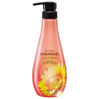 [Japan] Dear Beaute HIMAWARI Premium Sunflower Oil EX Shampoo Conditioner Conditioner Pack Kracie