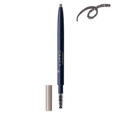 [Japan] INTEGRATE GRACY Sakura Tretteri Rotary Eyebrow Pencil & Brush Gray 963