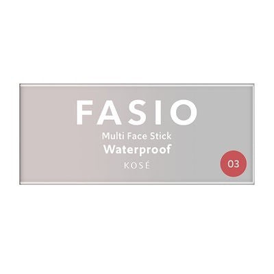 [Japan] FASIO Multi-Functional Makeup Cream Multi-Action Makeup Stick Lipstick Blush Eyeshadow 03 Ms. Pink KOSE