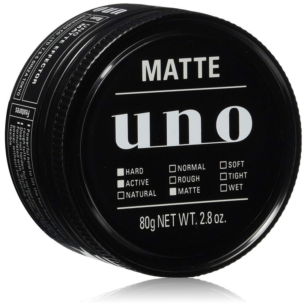 [Japan] Shiseido UNO Hair Wax 80g EX HARD / HARD / WET / MATTE