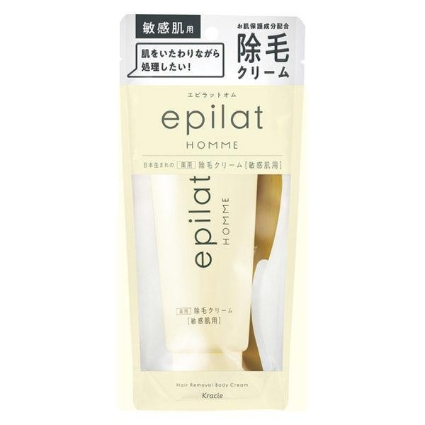 [Japan] epilat Hair Removal Cream for Men Fresh Citrus Scent 150g / (Sensitive Skin) Moisture Fruit Scent 120g