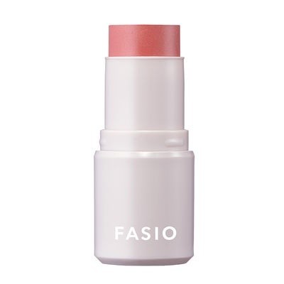 [Japan] FASIO Multi-Functional Makeup Cream Multi-Action Makeup Stick Lipstick Blush Eyeshadow 03 Ms. Pink KOSE