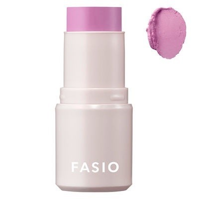 [Japan] FASIO Multi-Functional Makeup Cream Multi-Action Makeup Stick Lipstick Blush Eyeshadow 03 Ms. Pink KOSE