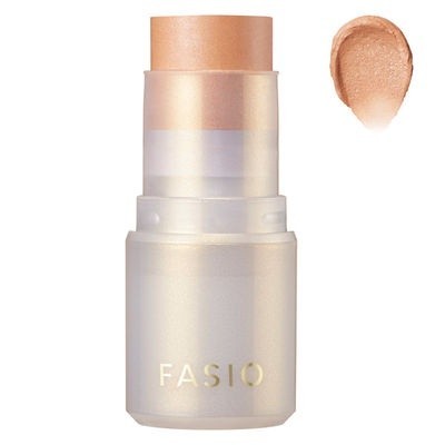 [Japan] FASIO Multi-Functional Makeup Cream Multi-Action Makeup Stick Lipstick Blush Eyeshadow 03 Ms. Pink KOSE