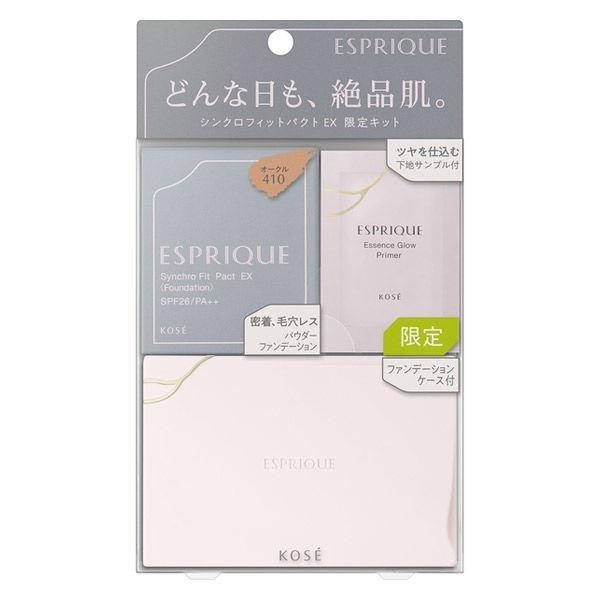 [Japan] ESPRIQUE Synchronized Fit Natural Powder Foundation SPF26 PA++ / Concealer Powder Foundation Natural Finish