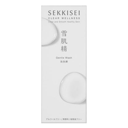 [Japan] SEKKISEI KOSE KOSE Facial Cleansing Milk, Purifying Healthy Bubble Cleanser