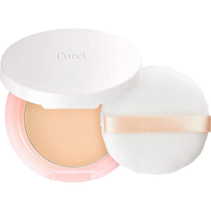 [Japan] KAO Curel Moisturizing Powder Foundation 8g Brightening Skin Color Natural Skin Color