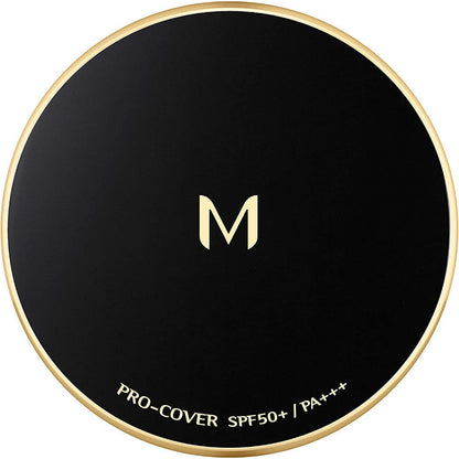 [Japan] MISSHA Pro-Cover Cushion Powder in Black with Gold Edge