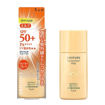 [Japan] CHIFURE Cosmetics Anti-UV Milk Sunscreen Gel Milk Sunscreen Milk 80ml