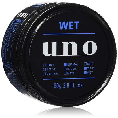 [Japan] Shiseido UNO Hair Wax 80g EX HARD / HARD / WET / MATTE