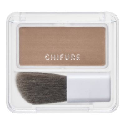 [Japan] CHIFURE Cosmetic Shadow Powder Warm Complexion Gray Brown KO