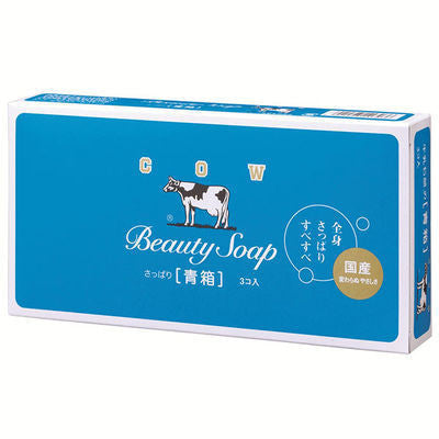 [Japan] Cow's Milk & Lime Kyoshinsha Soap cow brand blue box 85g 130g