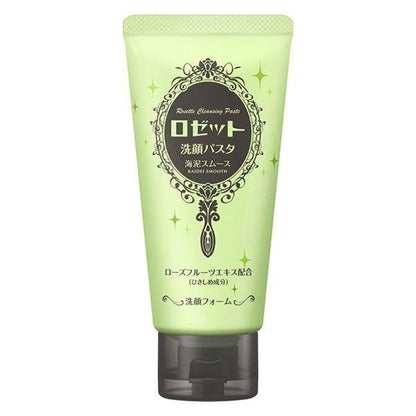 [Japan] ROSETTE WASH PASATA FACE WASH Sea Clay Smooth Pore Brightening Anti-Aging Moisturizing Anti-Acne Ultra Moisturizing Makeup Removing Face Wash 120g