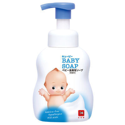 [Japan] Cow's Milk & Alkaline Co. Chubby's Bubbles Bubble Bath & Shower Milk Hypoallergenic Baby Full Body Bubble Milk 400ml