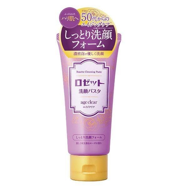 [Japan] ROSETTE WASH PASATA FACE WASH Sea Clay Smooth Pore Brightening Anti-Aging Moisturizing Anti-Acne Ultra Moisturizing Makeup Removing Face Wash 120g