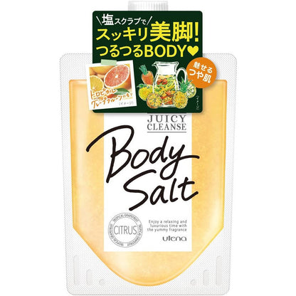 [Japan] utena JUICY CLEANSE Bath Salt Body Scrub 300g