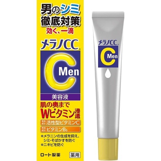 [Japan] LOTTON SEIKI MEDICAL Melano CC Men Dark Spot Concentrate Brightening Toner Anti-Blemish Moisturizing Gel