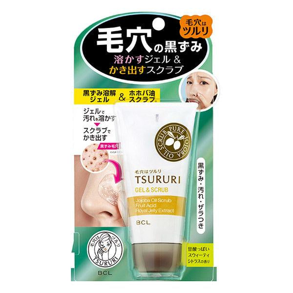 [Japan] Tsururi Close & Refreshing Tear-Off Mask 55g Pores, Cankles, Corns, Blackheads & Acne BCL Acne Dissolving Gel & Scrub 55g Nose Patch