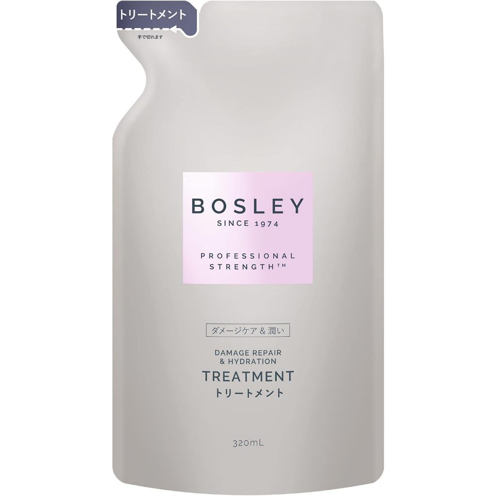 [Japan] BOSLEY Relaxing Floral Repair Conditioner 400ml Healthy Scalp Serum (Bouncy Black Hair) 60ml