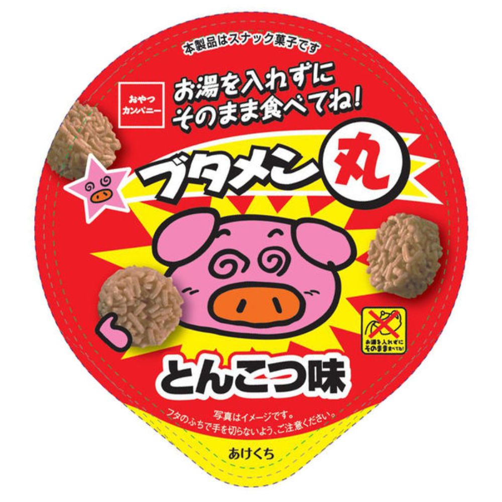 Oyatsu Company Butamen Maru Tonkotsu Flavor 59g