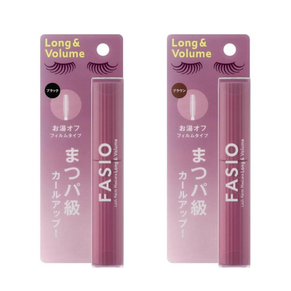 KOSE Fasio Ultra Lash Blocking Film Mascara (Long & Volume)  01 Black / 02 Brown