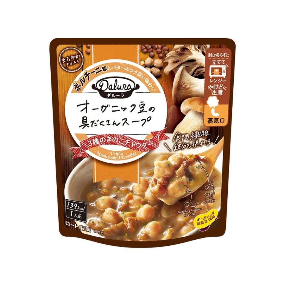 Rohto Dalura 3 Kinds Mushroom Chowder 1 bag (160g)