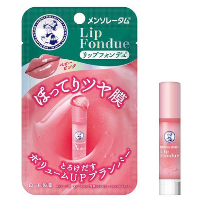 Rohto Mentholatum Lip Fondue (Plum Red / Baby Pink)