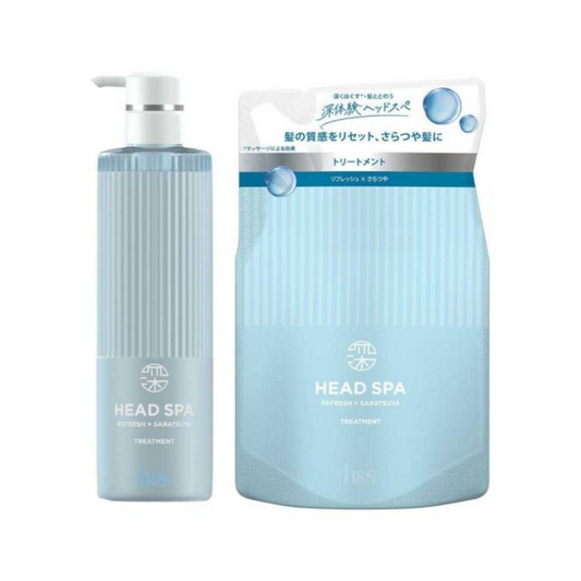 P&G H&S Deep Experience Head Spa Refresh Smooth Shine Treatment (Pump 435g / Refill 350g)