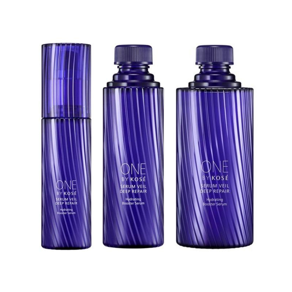 Kose ONE BY KOSE Serum Veil Deep Repair (Refill 60ml / Large Refill 120ml / 60ml)