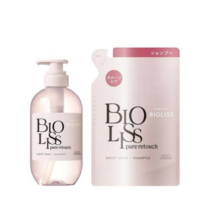 Kose Cosmeport Salon Style Bioliss Pure Touch Payatuya Shampoo (480ml / Refill 340ml)