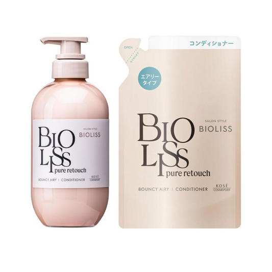 Kose Cosmeport Salon Style Bioliss Pure Touch Petafuwa Conditioner (480ml / Refill 340ml)